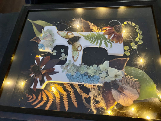 *CUSTOM* Letter LightBox with CICADA